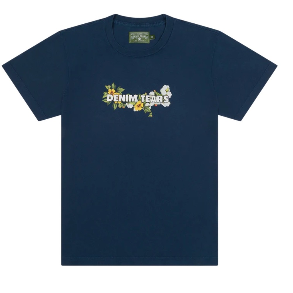 Denim Tears Blue Graphic T-Shirt